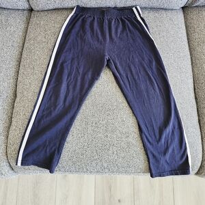 Garanimals Navy Sweatpants with White Stripes 4t